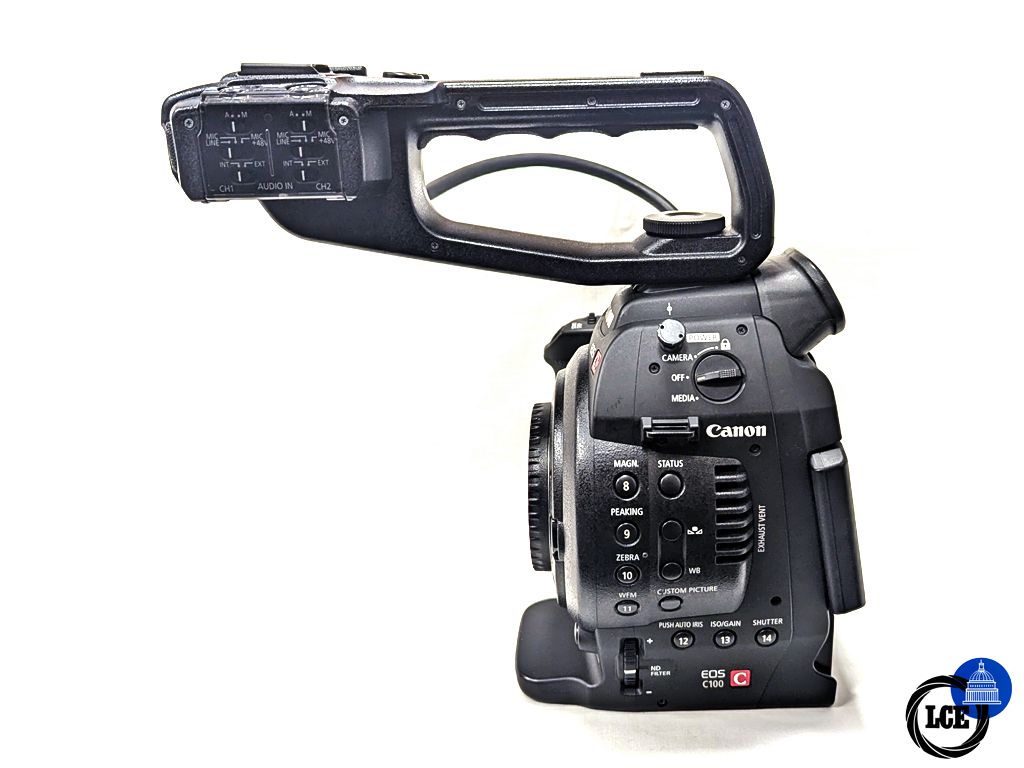 Canon C100 MK1 Camcorder - <450 Recorded Hours 