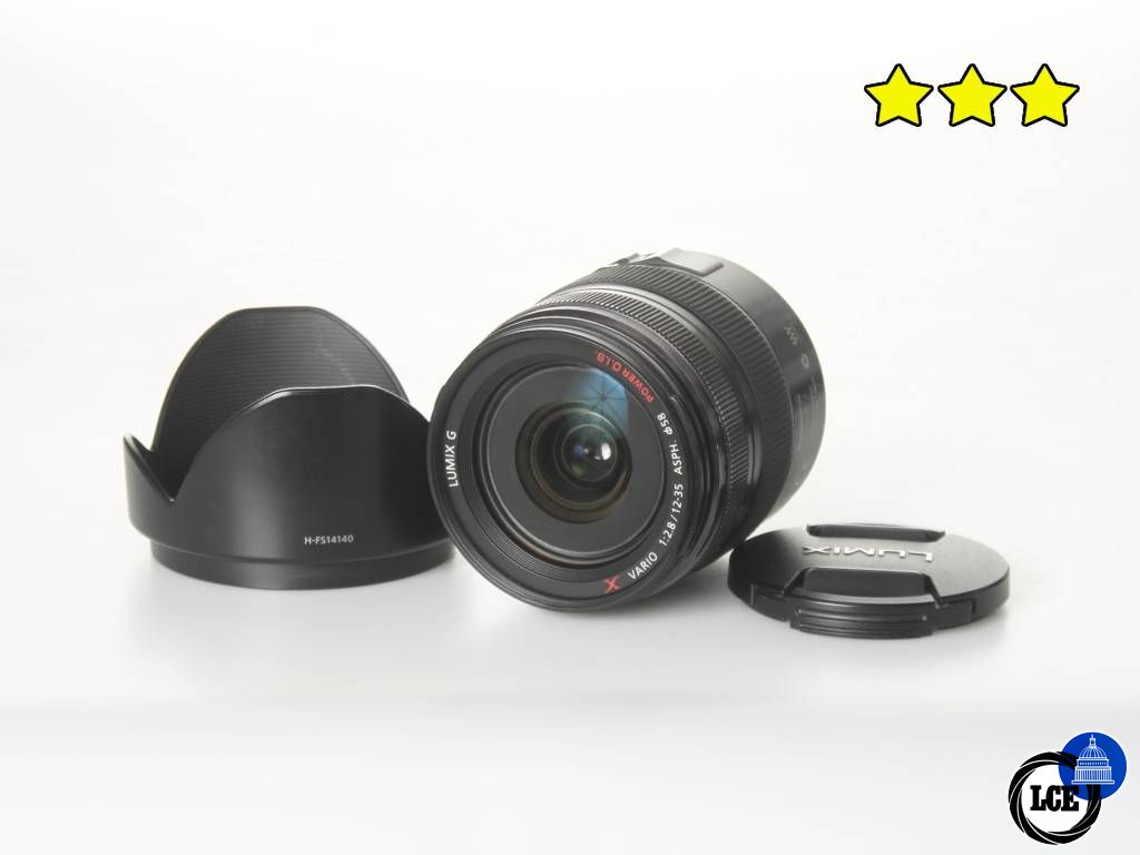 Panasonic 12-35mm f2.8 Asph X Vario Power O.I.S - Micro 4/3rds Fit (with Hood)