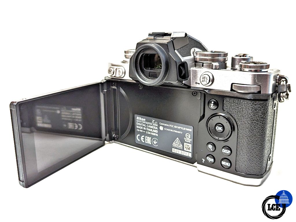 Nikon Zfc Body Silver - Low 1400 Shutter Count 