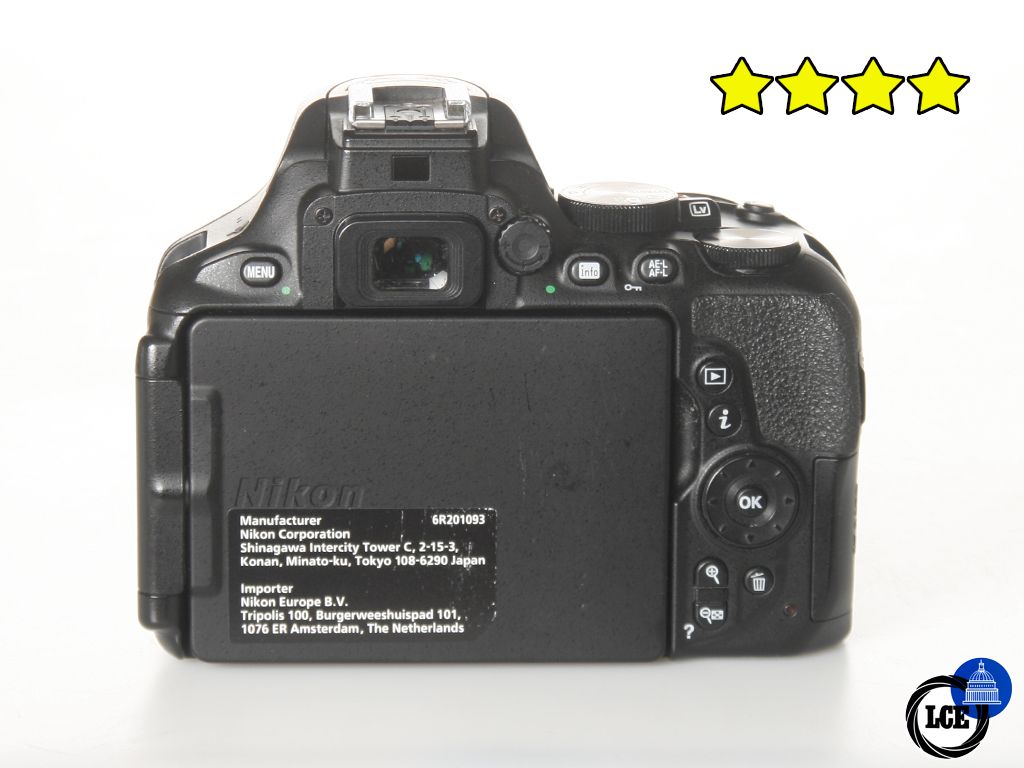 Nikon D5600 Body (Shutter Count 30,768)