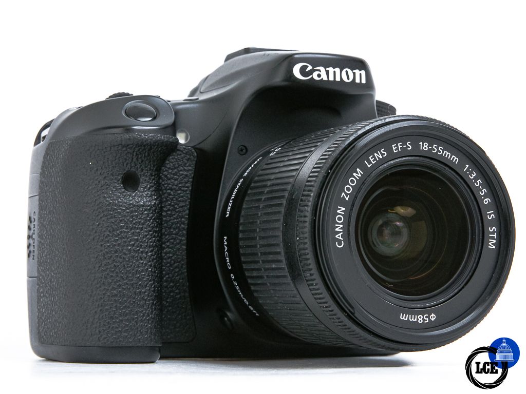 Canon EOS 70D + 18-55mm IS STM **60k Shutter Count**