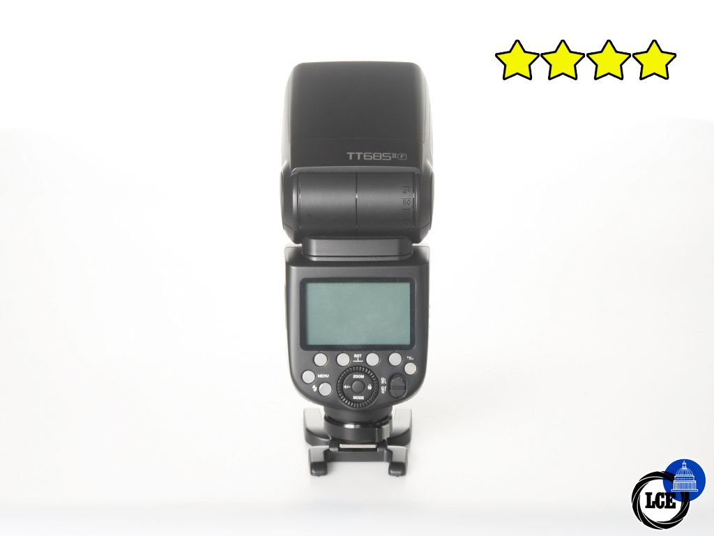 Godox TT685II - Fujifilm Fit (BOXED) with Case and Flash Stand)