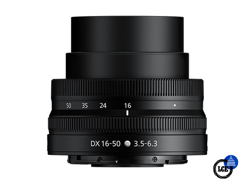 Nikon Z DX 16-50mm f/3.5-6.3 VR Nikkor *NEW EX-DISPLAY, NO BOX, 1 YEAR NIKON WARRANTY*