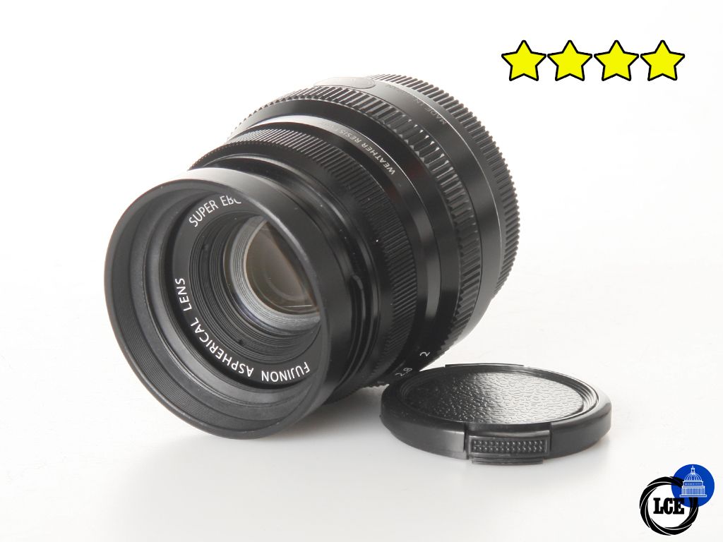 FujiFilm XF 35mm f2 R WR Black (with Hood)