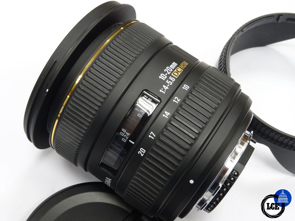 Sigma 10-20mm  f4-5.6  Nikon Fit