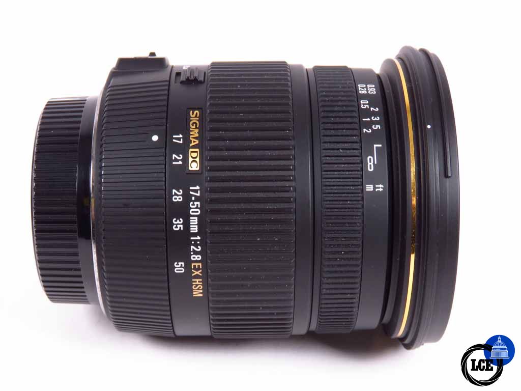 Sigma 17-50mm f2.8 EX HSM Nikon AFD Fit