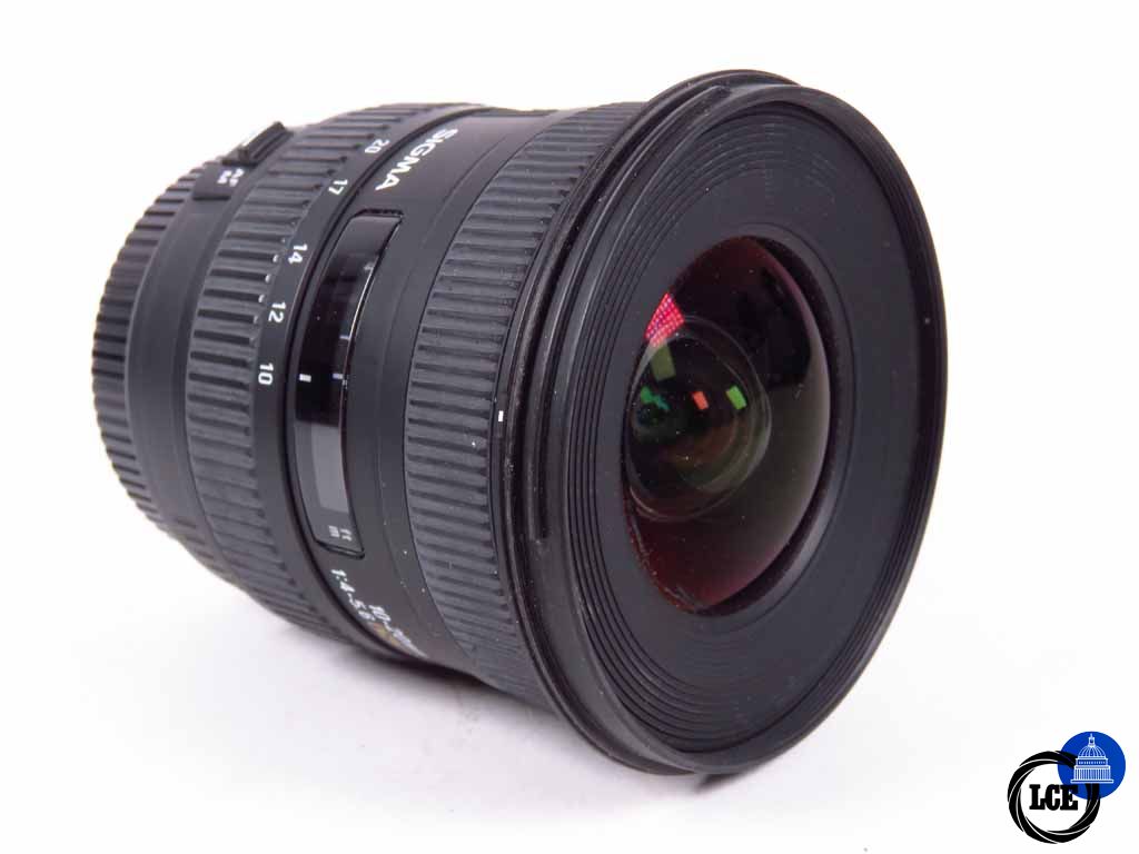 Sigma 10-20mm f4-5.6 Canon EFS Mount