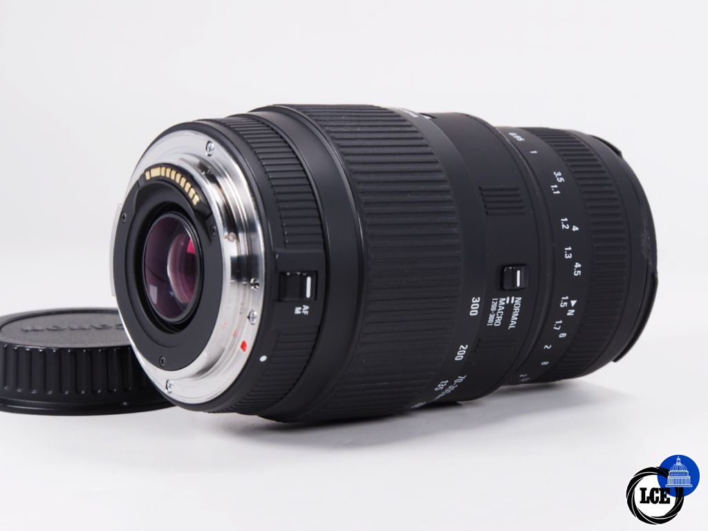 Sigma 70-300mm F4-5.6 DG, Canon EF