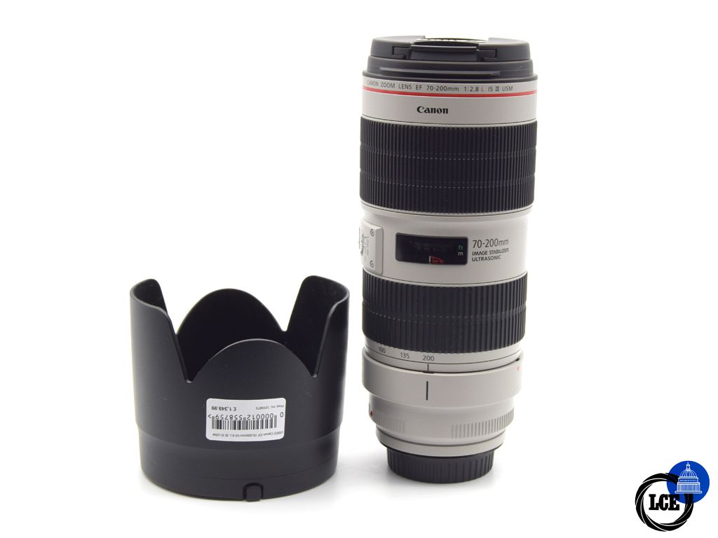 Canon EF 70-200mm f/2.8 L IS III USM (Never used)