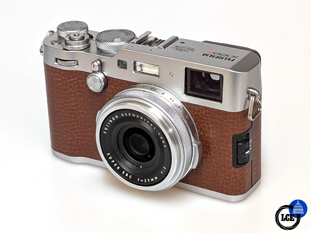 FujiFilm X100F Brown & Brown stay on Leather case 