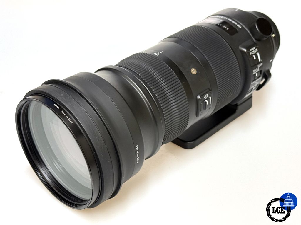 Sigma 150-600mm F 5-6.3 DG OS Sport Canon fit + Sigma 95mm Filter 