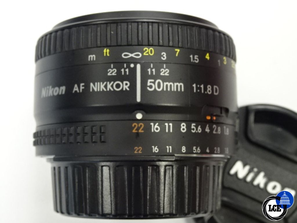 Nikon 50mm f1.8 D  AF