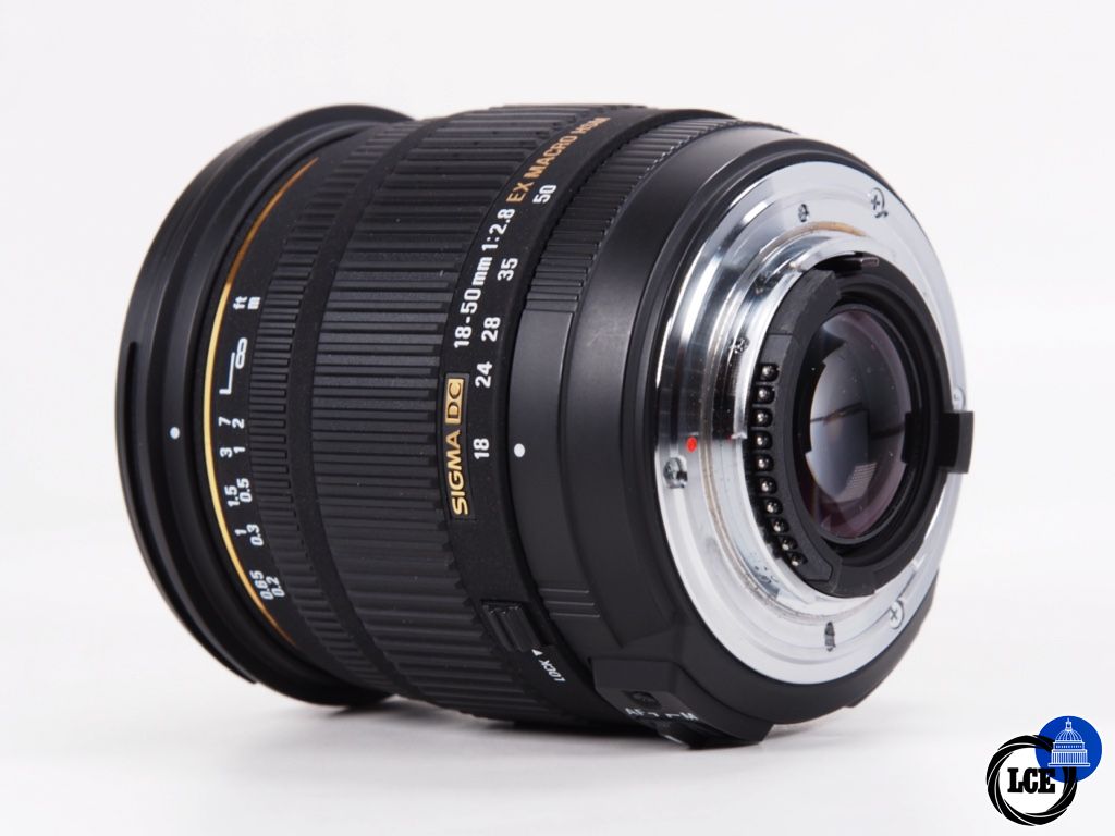 Sigma 18-50mm F2.8 DC Nikon fit