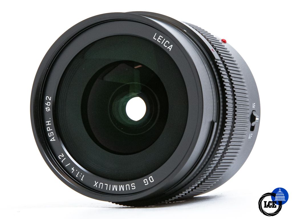 Panasonic Leica 12mm f1.4 DG Summilux ASPH.