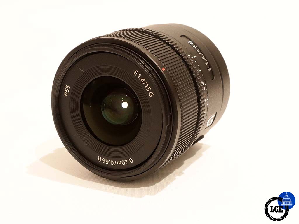 Sony E 15mm f1.4 G