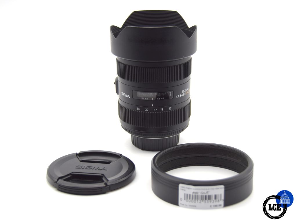 Sigma 12-24mm f/4.5-5.6 II DG HSM Nikon Fit