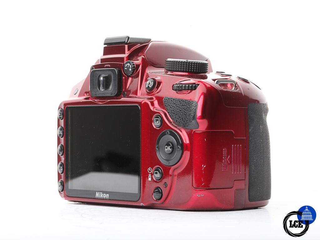 Nikon D3200 [Red] | 10112509