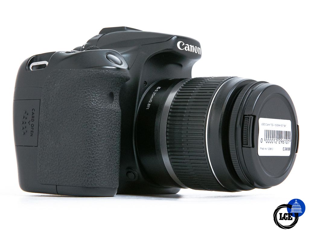 Canon EOS 70D + 18-55mm IS **19k Shutter Count**