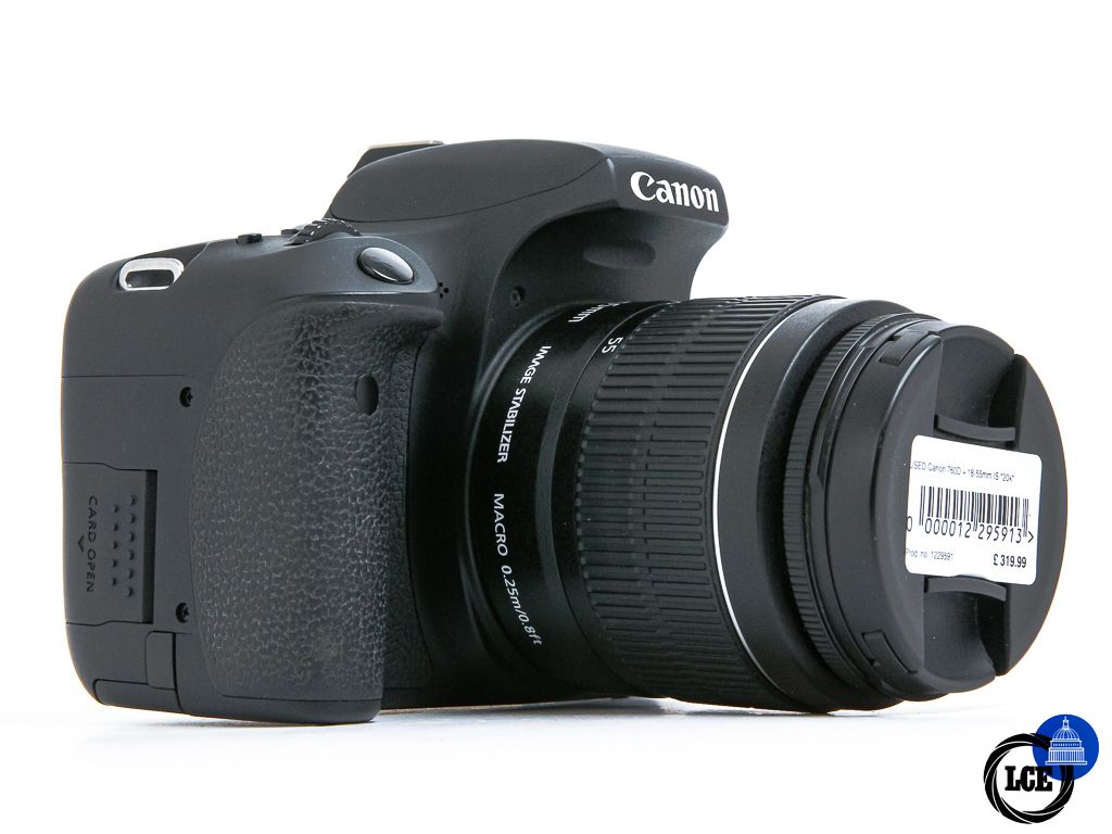 Canon EOS 760D + 18-55mm IS II **20k Shutter Count**