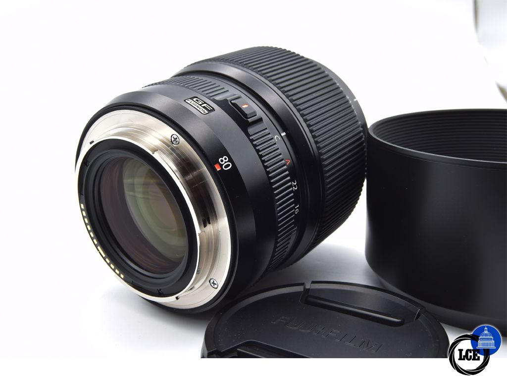 FujiFilm GF 80mm f/1.7 R WR (inc Hood & Pouch)