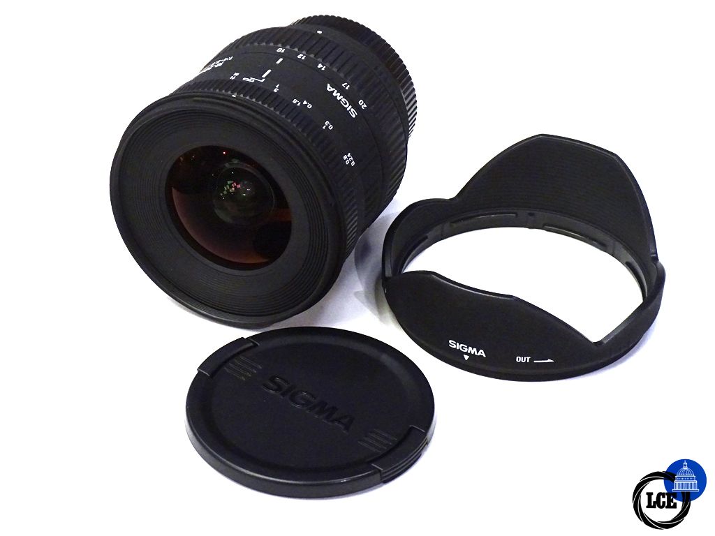 Sigma 10-20mm f4-5.6 DCHSM