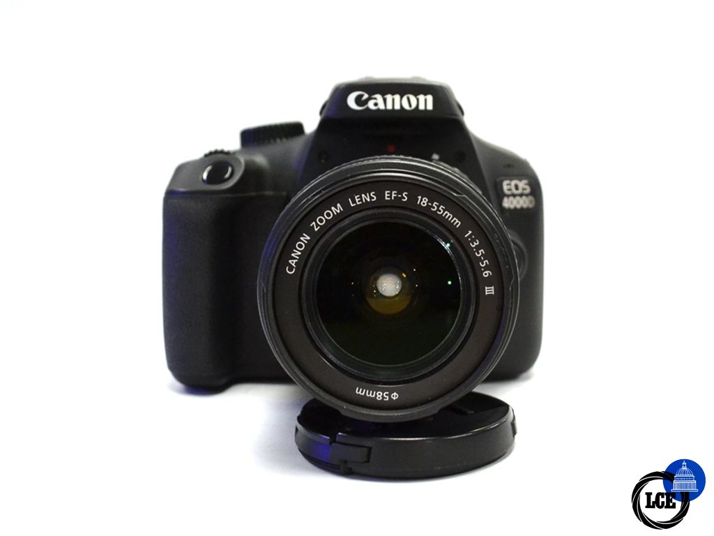 Canon 4000D + 18-55mm F3.5-5.6 III Kit