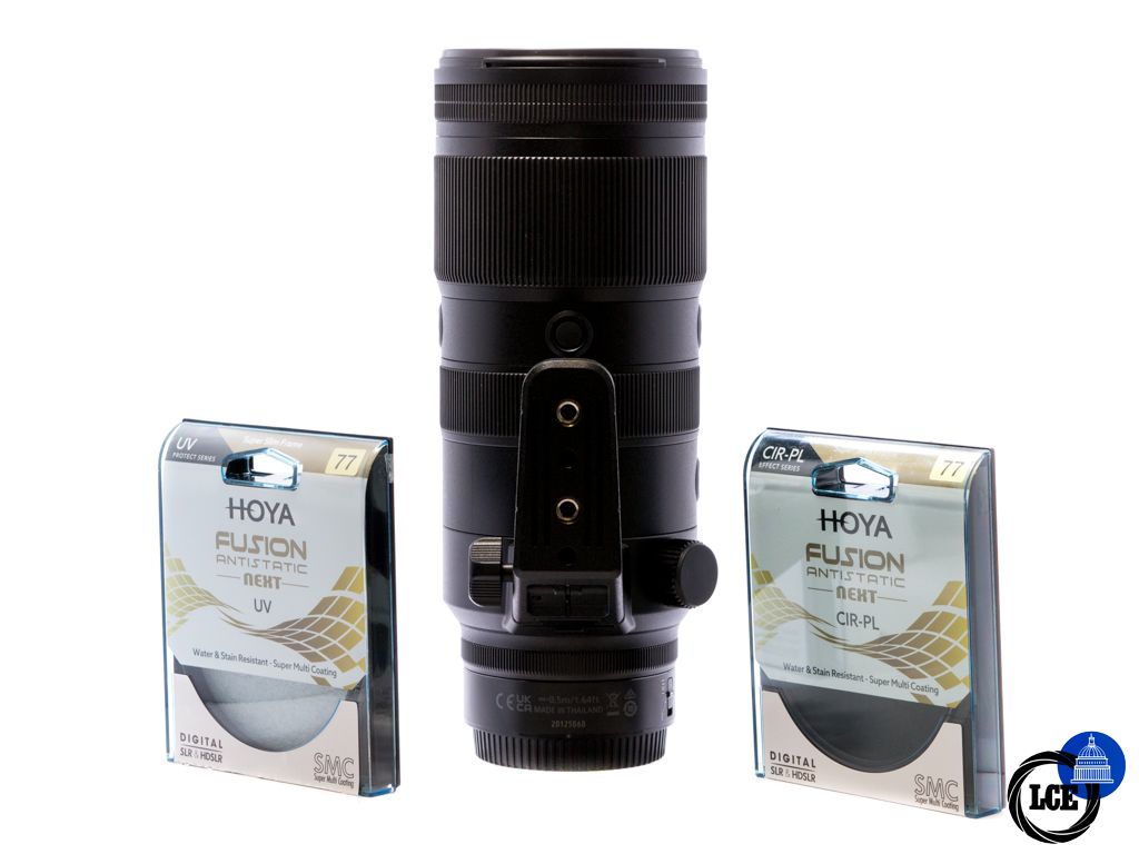 Nikon Z 70-200mm f2.8 VR S + Hoya Fusion UV & CPL *Boxed*