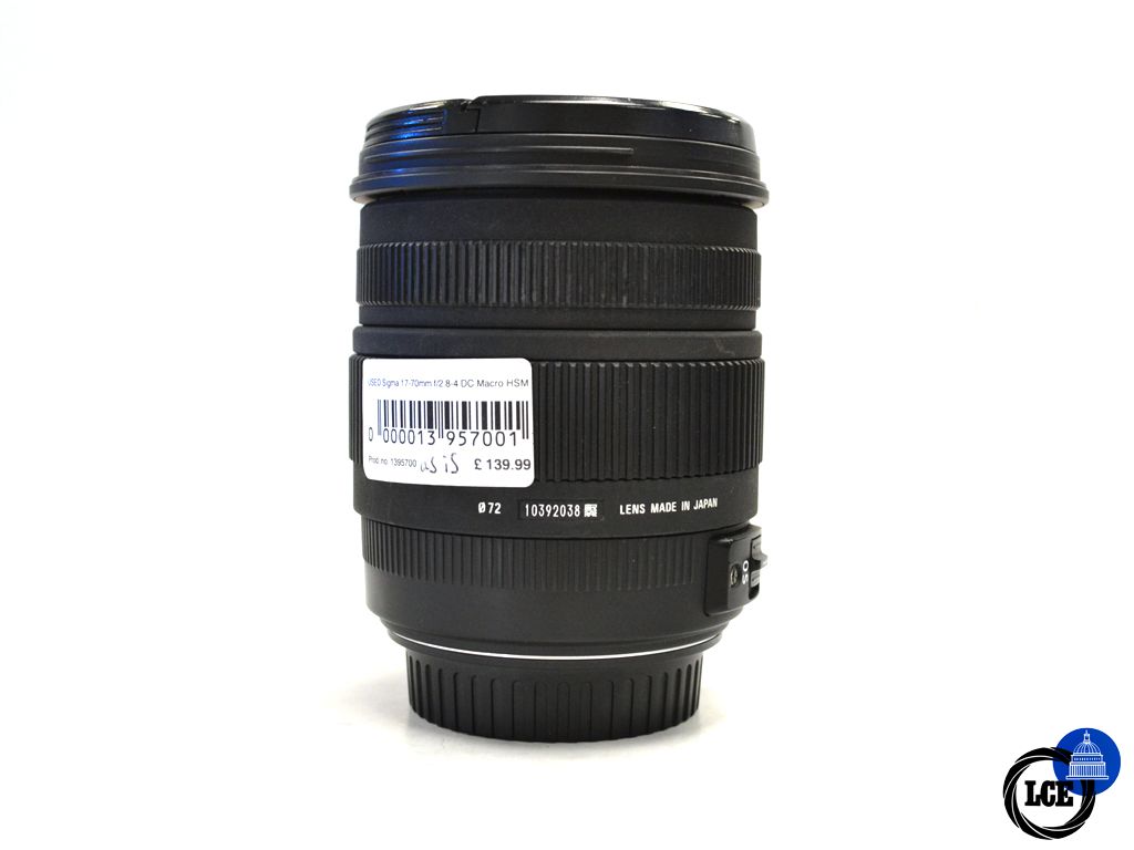 Sigma 17-70mm f2.8-4 Macro HSM - Canon EF Mount