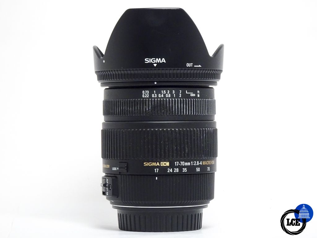 Sigma 17-70mm f/2.8-4 OS DC MACRO HSM - EF-S Mount