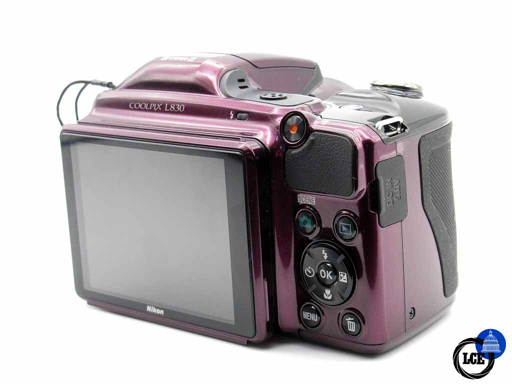 Nikon Coolpix L830 Purple 