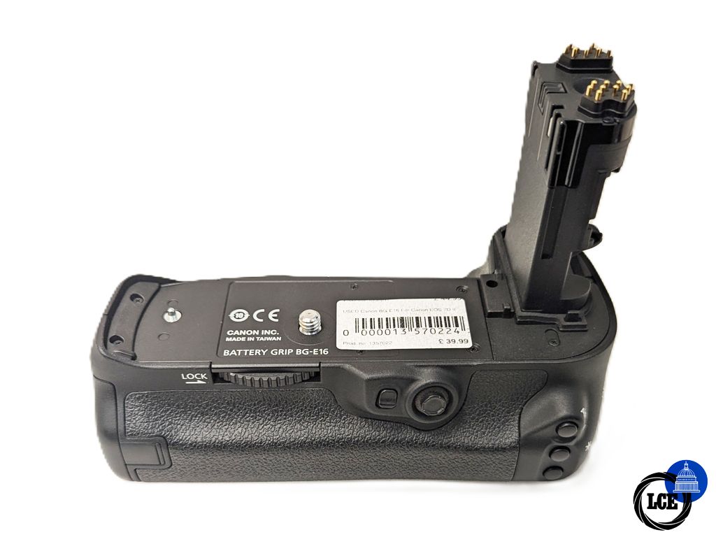 Canon BG-E16 Battery Grip for Canon EOS 7D II