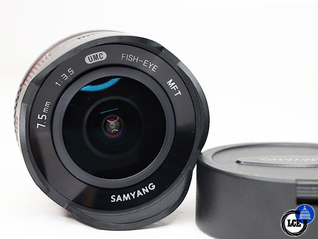 Samyang 7.5mm f/3.5 UMC Fish-Eye MFT