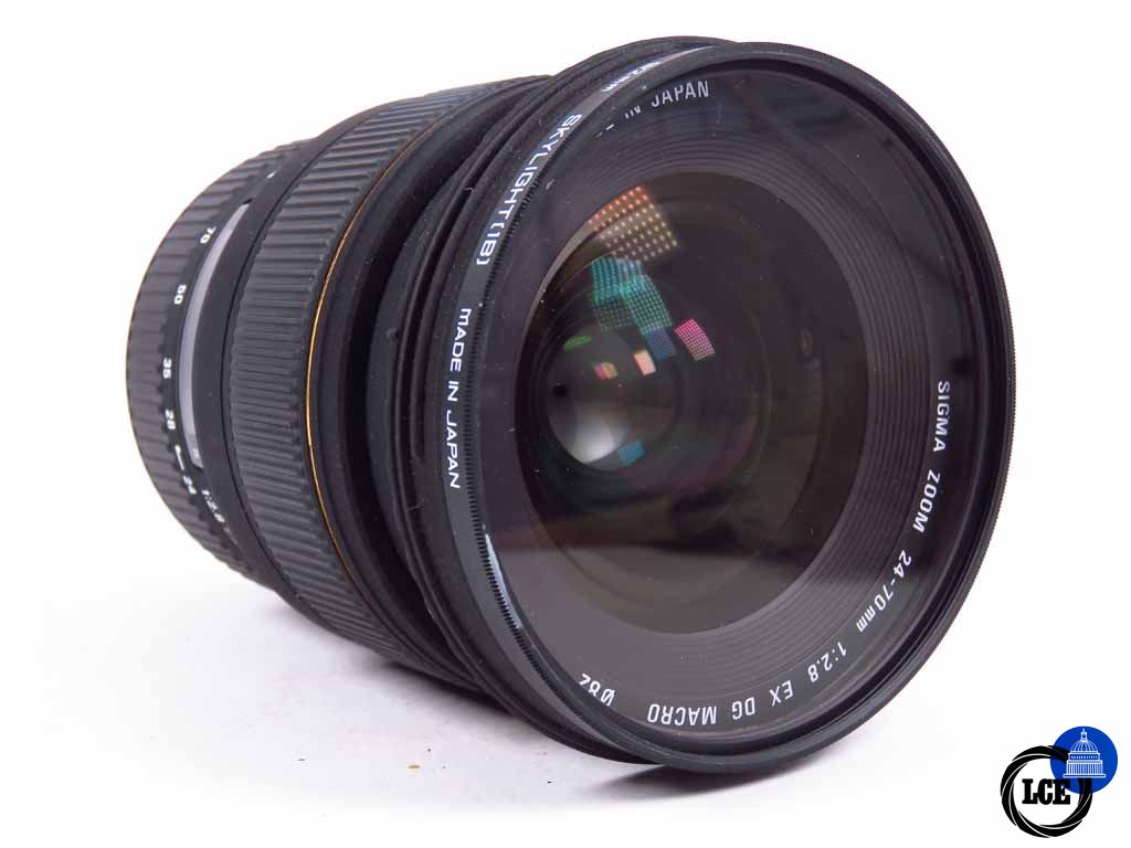 Sigma 24-70mm f2.8 EX DG Nikon AF Fit