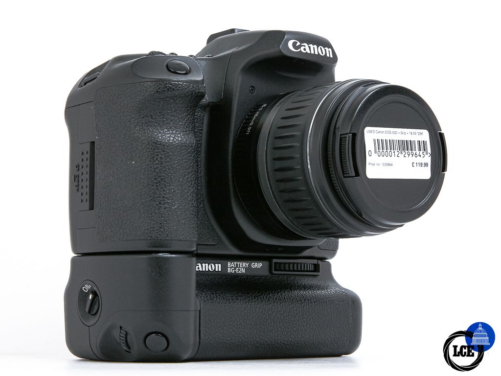 Canon EOS 50D + 18-55mm II + BG-E2N **25k Shutter Count**