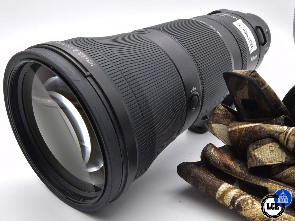 Nikon Z 180-600mm f/5.6-6.3 VR Zoom (inc Hood, Wrap and Camo-Covers)