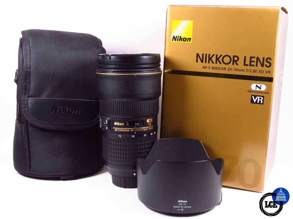 Nikon 24-70mm f2.8 E VR ED 