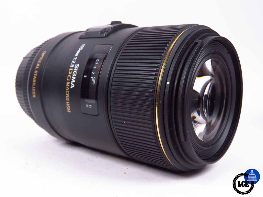 Sigma 105mm f2.8 DG Macro HSM EOS Fit