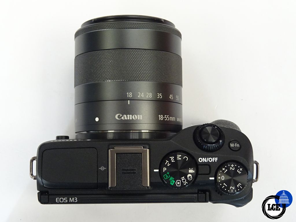 Canon M3 c/w 18-55