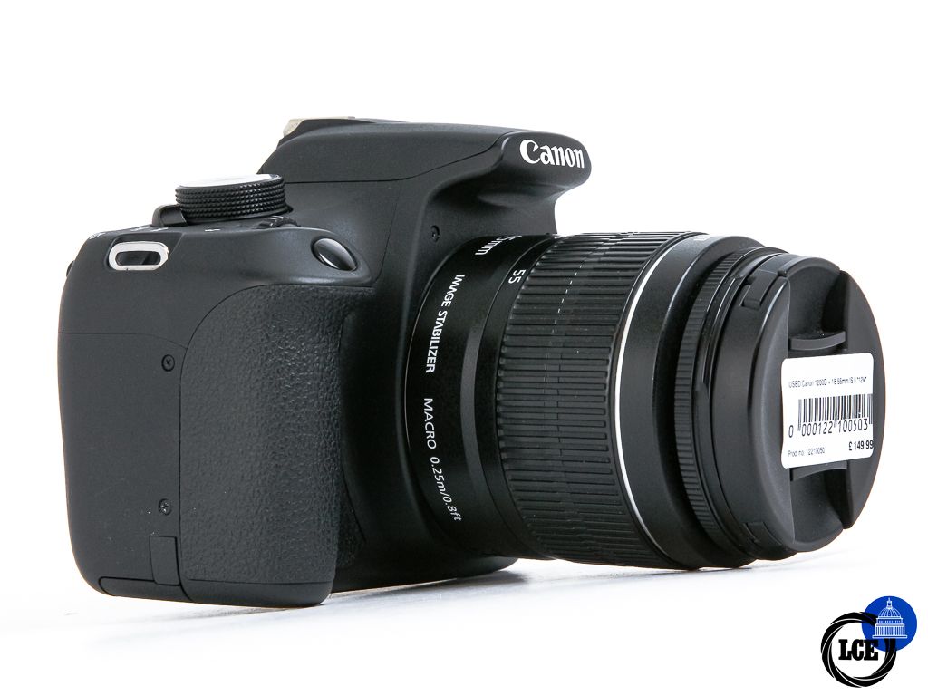 Canon EOS 1200D + 18-55mm IS II **12k Shutter Count**