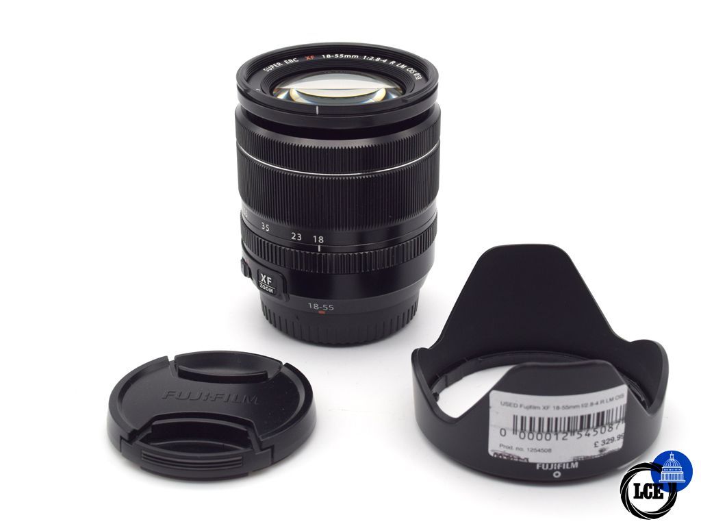 FujiFilm XF 18-55mm f/2.8-4 R LM OIS (inc Hood)