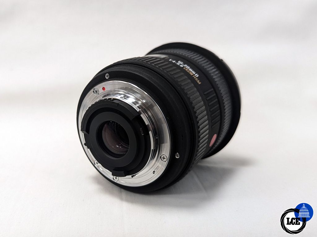 Sigma 10-20mm F4-5.6 DC Nikon Fit 