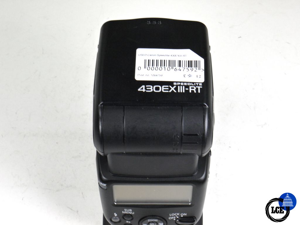 Canon Speedlite 430EXIII-RT Flash