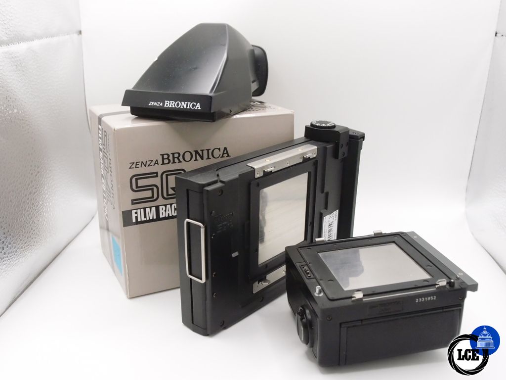 Bronica SQ-Ai with 80mm, WLF,  120 back, Prism and 645 back