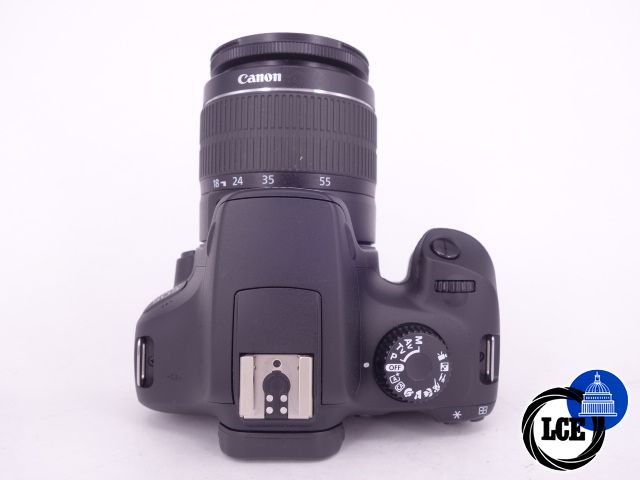 Canon EOS 4000D + 18-55mm III *** only 2k shots ***