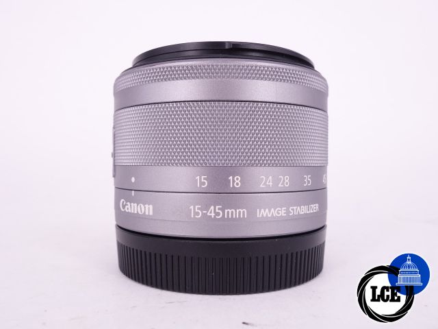 Canon EF-M 15-45mm STM SILVER