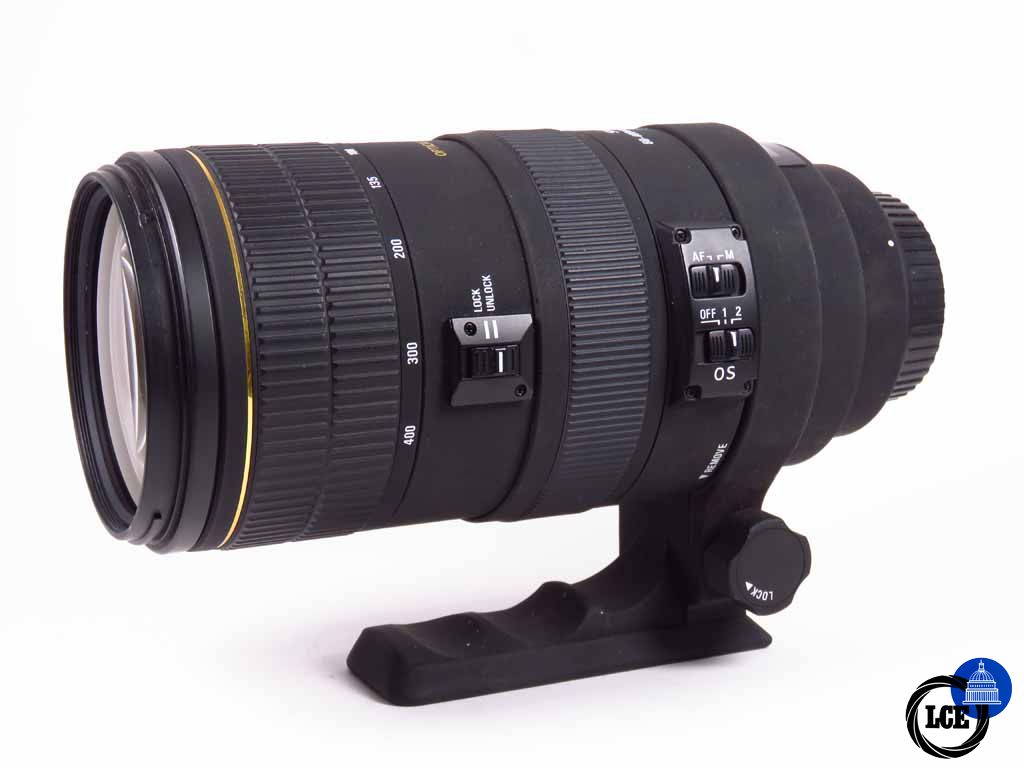 Sigma 80-400mm f4.5-5.6 EOS Fit