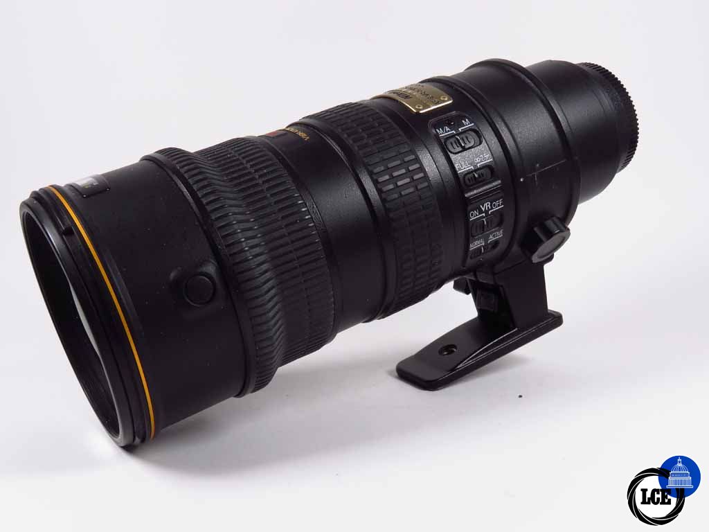 Nikon 70-200mm f2.8 AFS VR MKI