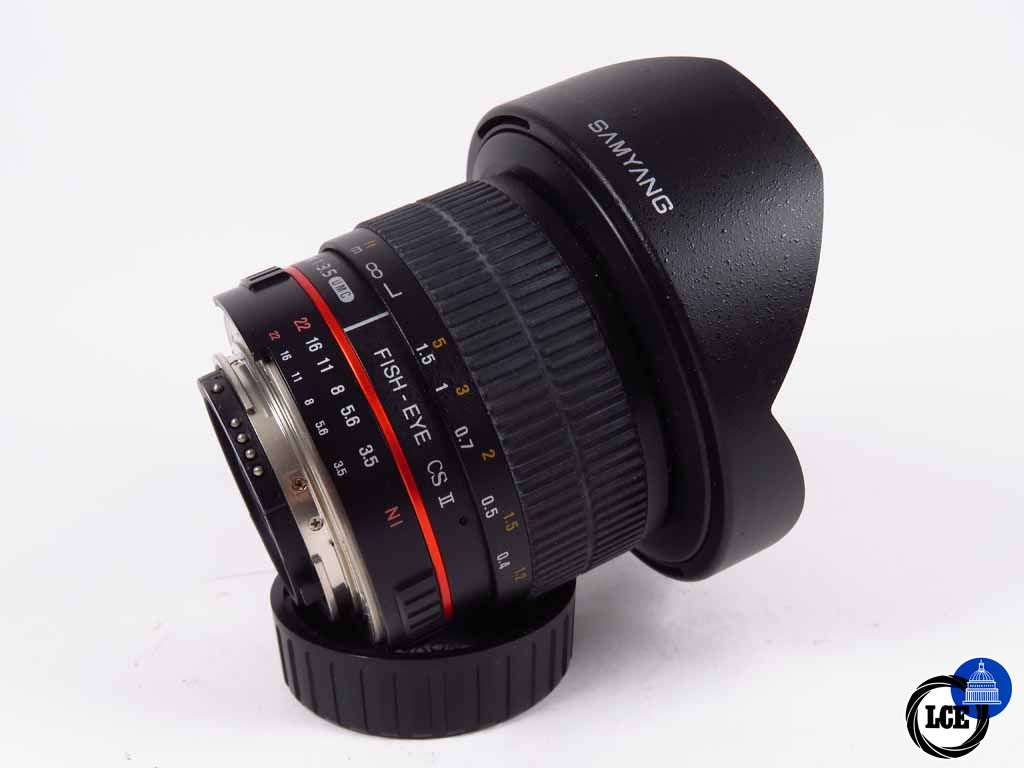 Samyang 8mm f3.5 Nikon Manual Focus