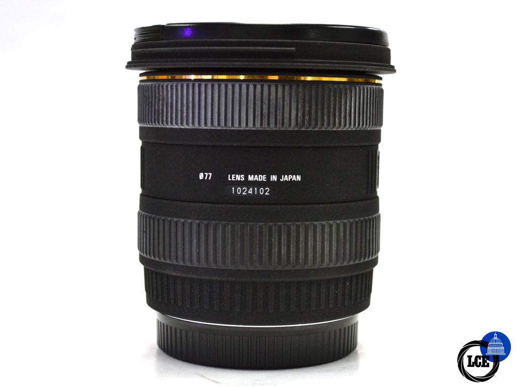 Sigma 10-20mm F4-5.6 DC Canon Fit