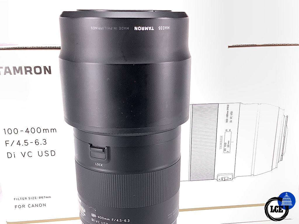 Tamron 100-400mm VC USD DI Canon